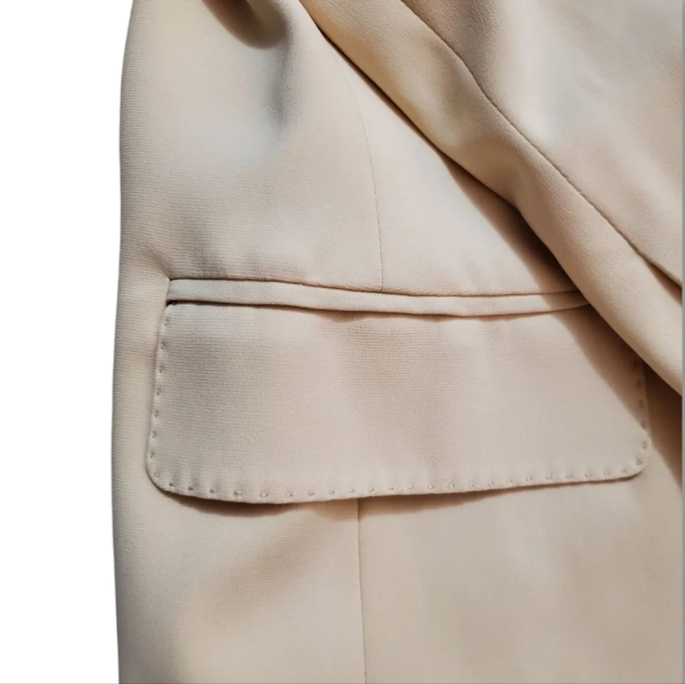 MOSCHINO Single Breast 5 Button Tailored Y2K Notch Lapel Vintage Stitch Blazer - Picture 8 of 15